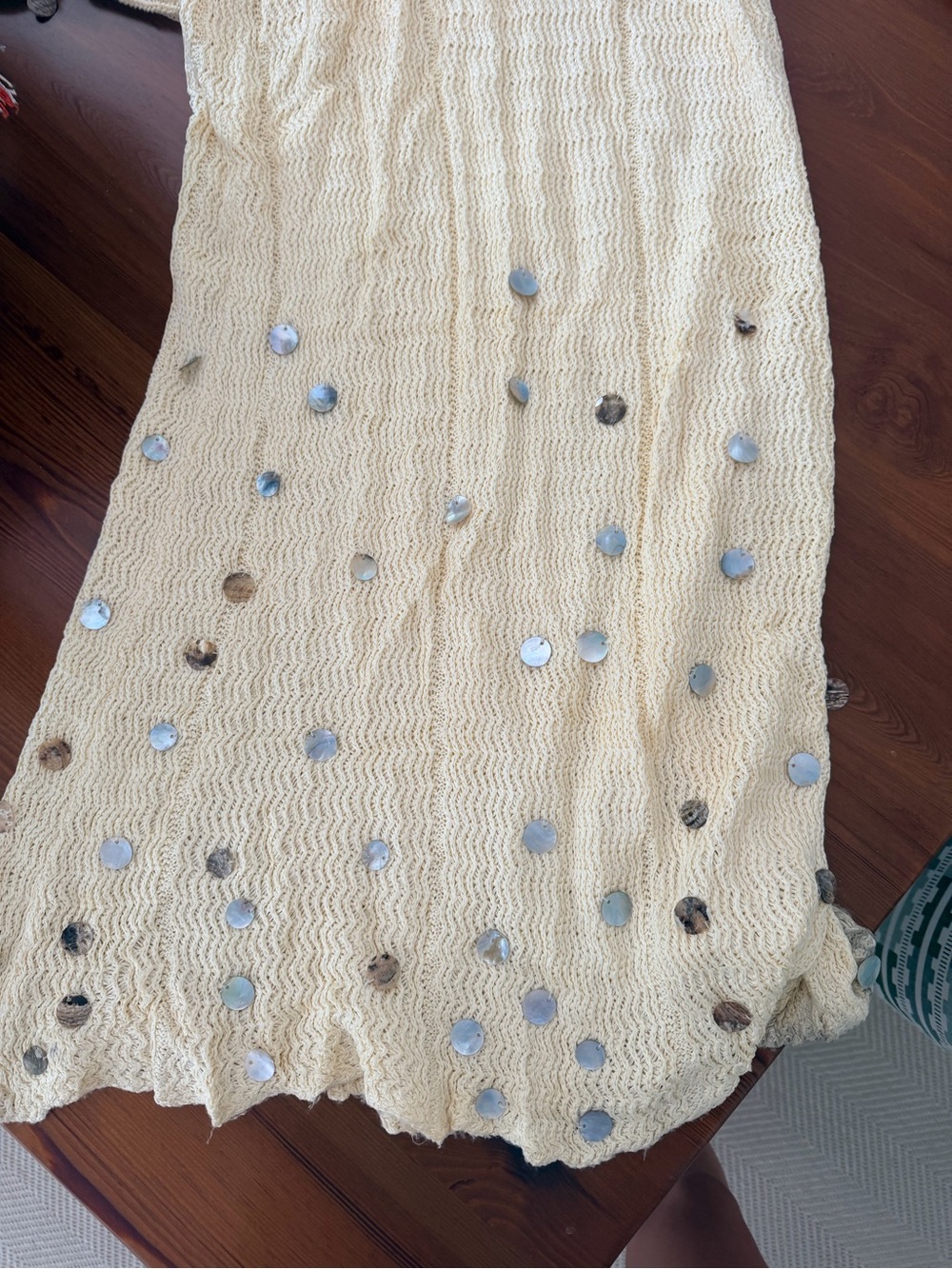 Pepper Mayo yellow sequin set worn ONCE - Picture 8 of 9
